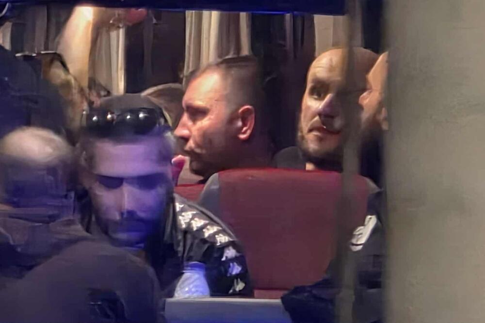 Members of the fan group tonight in Meljine, Photo: Private archive