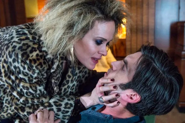 Prashant Gupta/FX Sarah Paulson and Wes Bentley in 'AHS: Hotel'