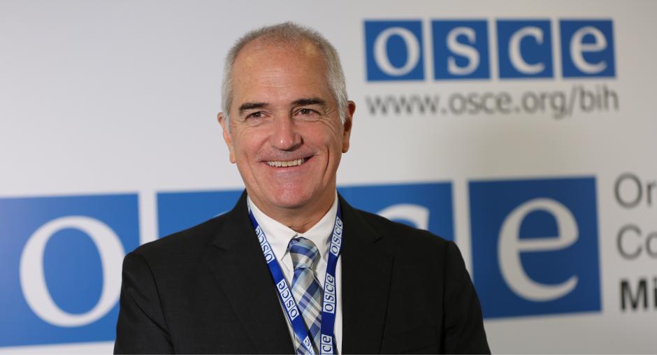 Ambassador Rick Holtzapple assumes duties as the Head of the OSCE Mission to BiH
