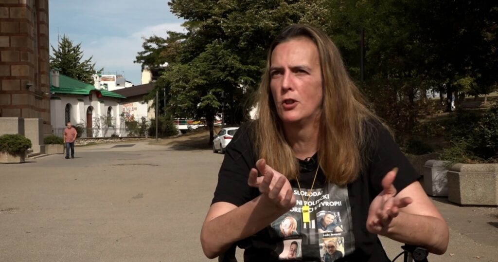 Activist Who Stood Up Against Milosevic Joins Serbia's New Protest Movement