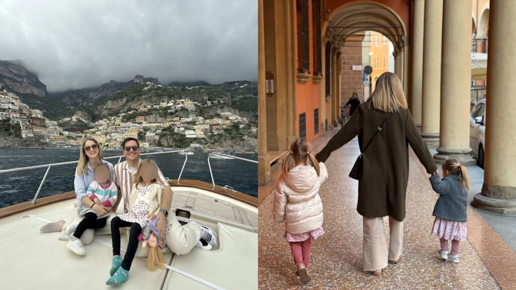 "We moved from the US to Italy