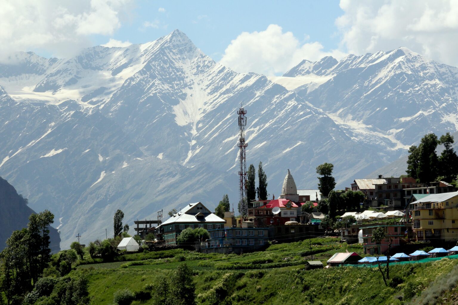 The Himalayas — nature’s majestic masterpiece, towering in stillness yet echoing with timeless strength and peace.