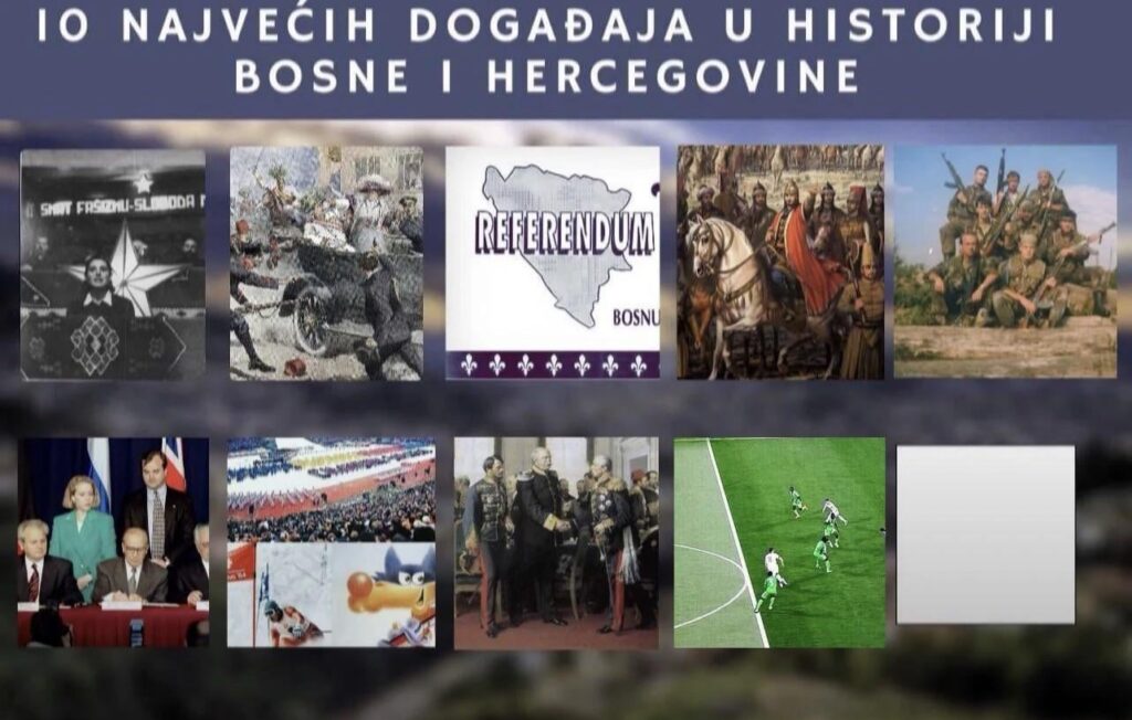 The ten biggest events in the history of Bosnia and Herzegovina - 9th day
