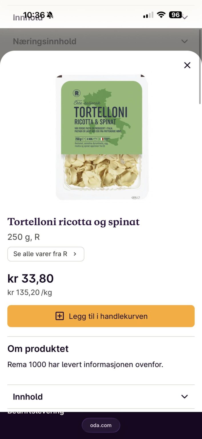 can you help me find the pesto pasta sauce from rema 1000?