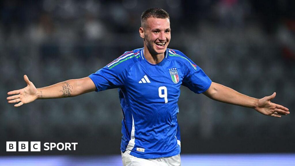 Francesco Camarda celebrates