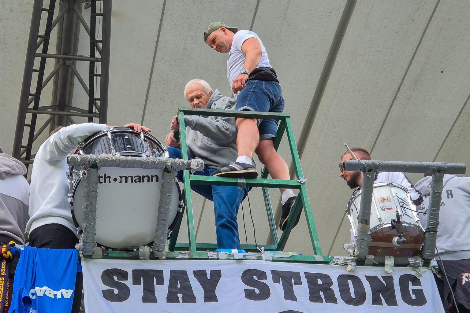 Before the Legia match, the murderer Janusz Waluś was present in the nest