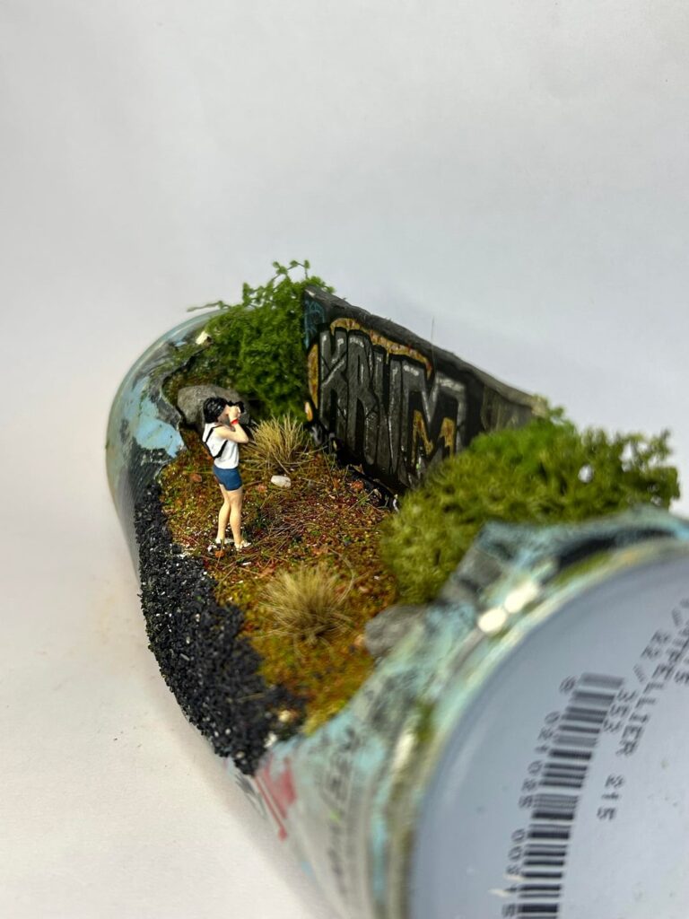Some of my latest UK street scenes in a spray can