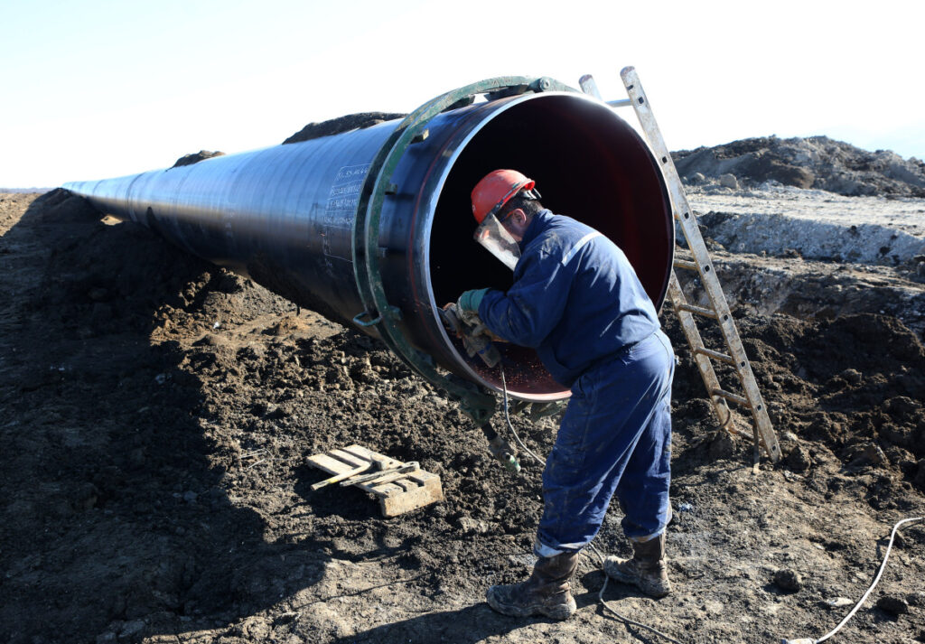 Gas pipelines to Romania and North Macedonia the only alternative