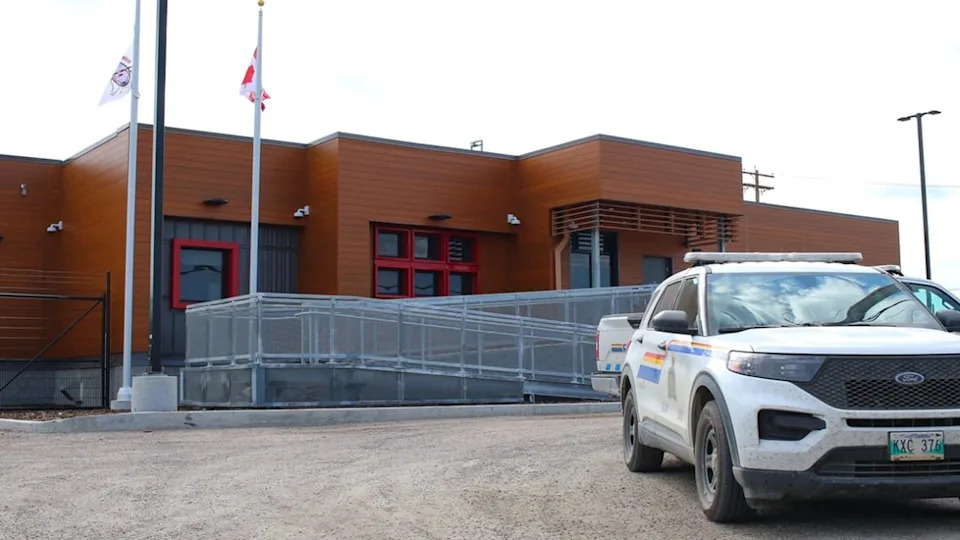 Supt. Ryan Mitchell, the officer in charge of Manitoba RCMP's North District, said the walls of the lobby in the new RCMP detachment in Norway House include graphics that depict the seven sacred teachings, and are a reminder of how the RCMP wants to lead and serve their community.