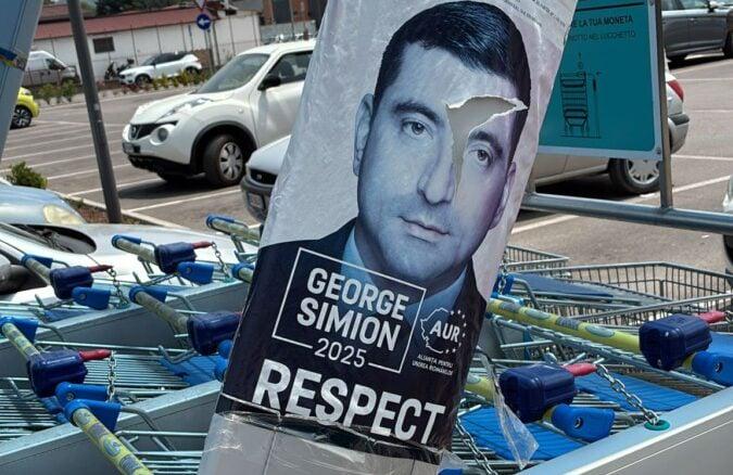 George Simion, the third skid with the term "autistic", regarding Nicușor Dan / the chief with pro-Russian rhetoric of the extremist gold party, posting on Facebook: "I told you he was autistic and you did not believe me"