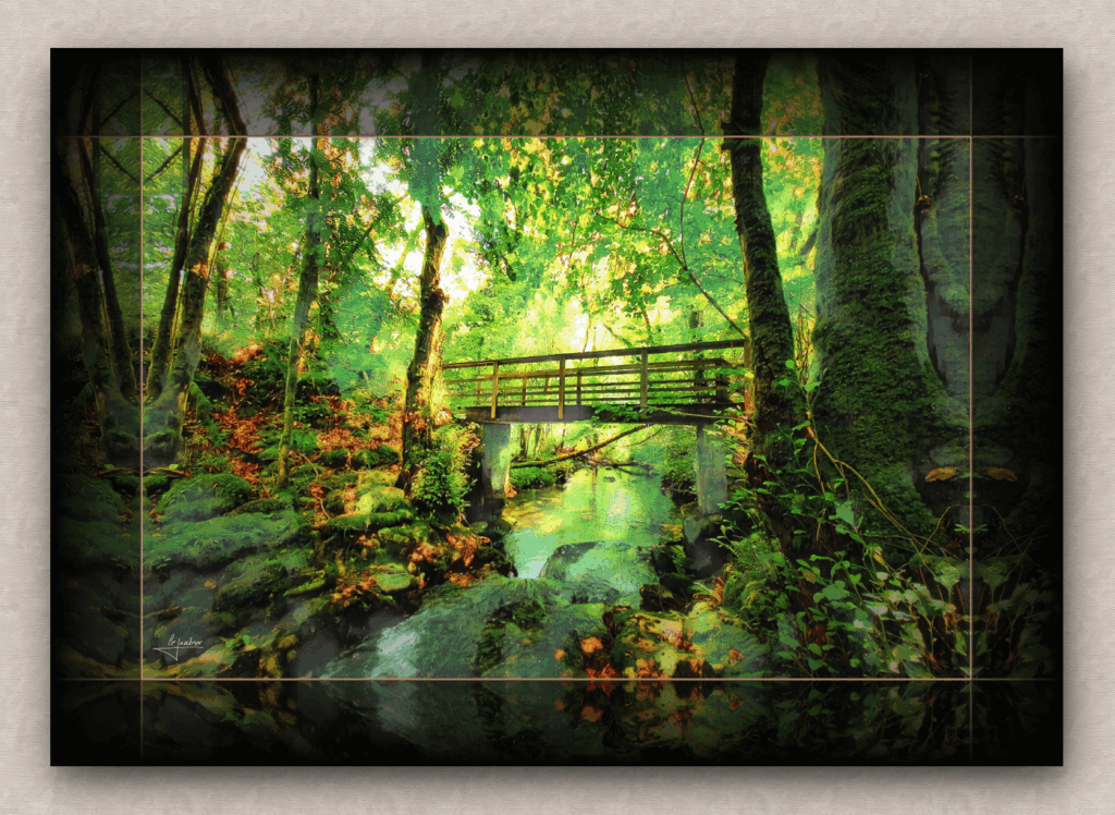 [OC] Footbridge in Eume's Eden, Pontedeume, Galicia