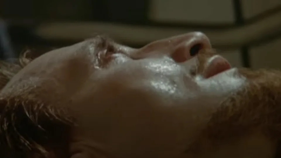 A sick Roy Scheider in All That Jazz