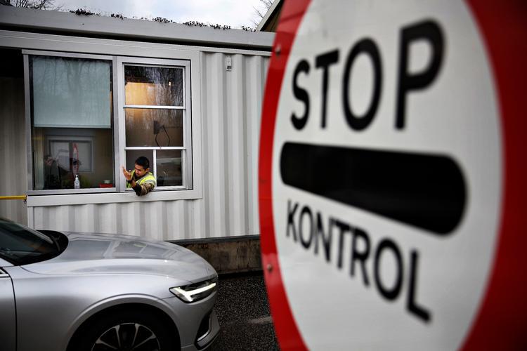 The temporary border control against Germany is extended again