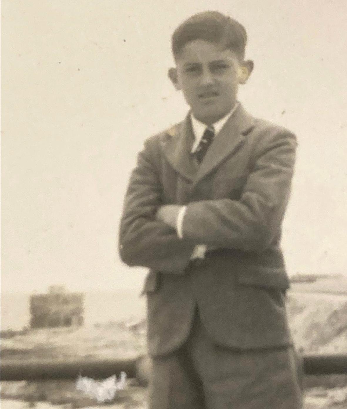 Martin Scicluna as a young boy. Photo: Scicluna family