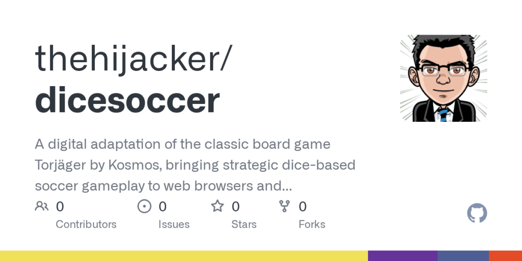 Dice Soccer - board game