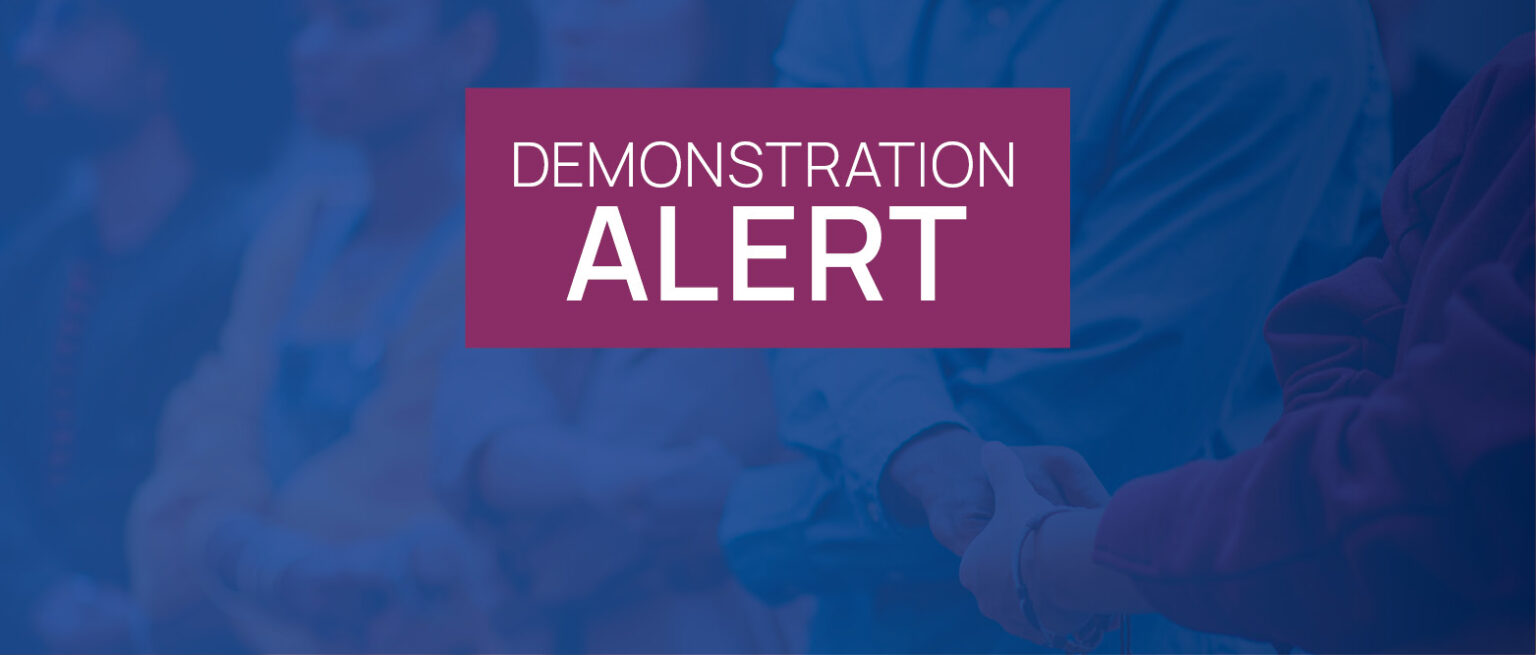 Demonstration Alert: U. S. Consulate, Milan, Italy, October 3, 2025 