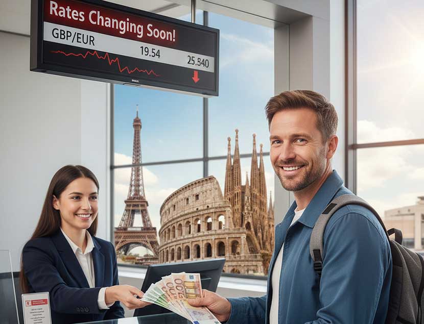 Brits, Don’t Wait! The Euro’s About to Skyrocket—Secure Your Euros Before It’s Too Late, Buy Now If You are Travelling to Spain, Italy, Germany, France