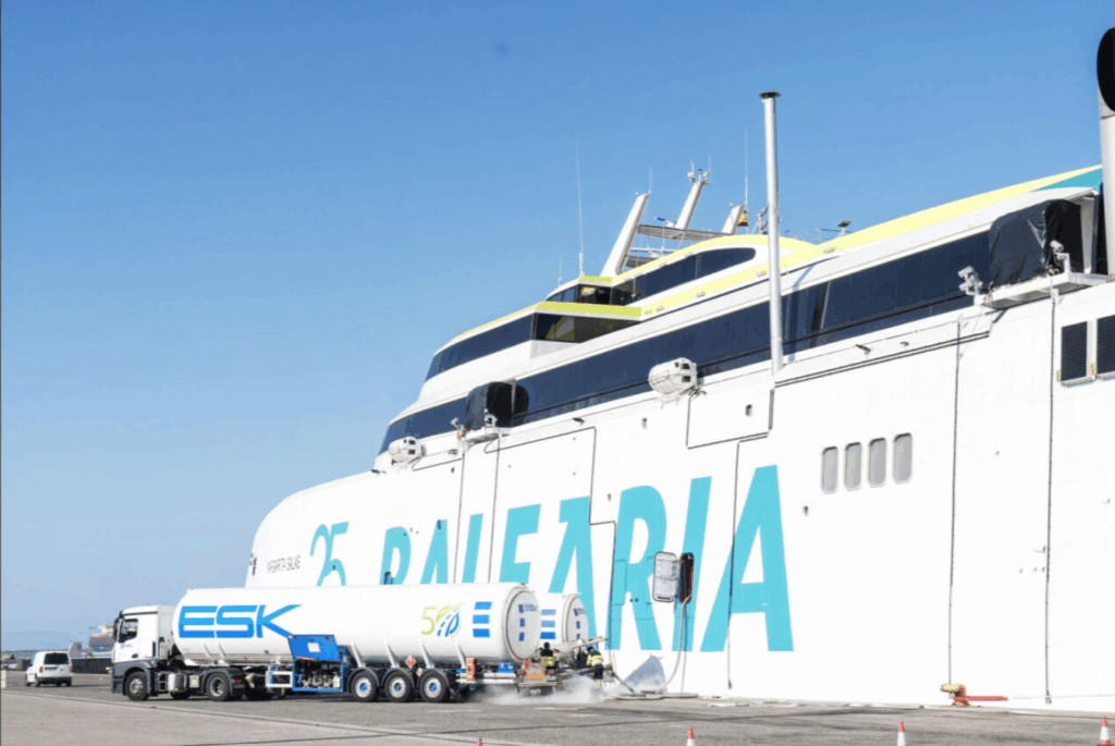 Baleària opts for bioLNG use on three ferries