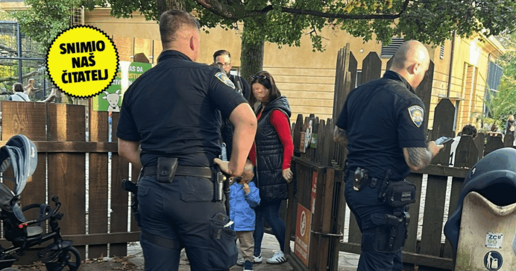 Photo goat Ogrebal child to Zagreb Zoo, parents called an ambulance and police: 'They came to arrest the goat'