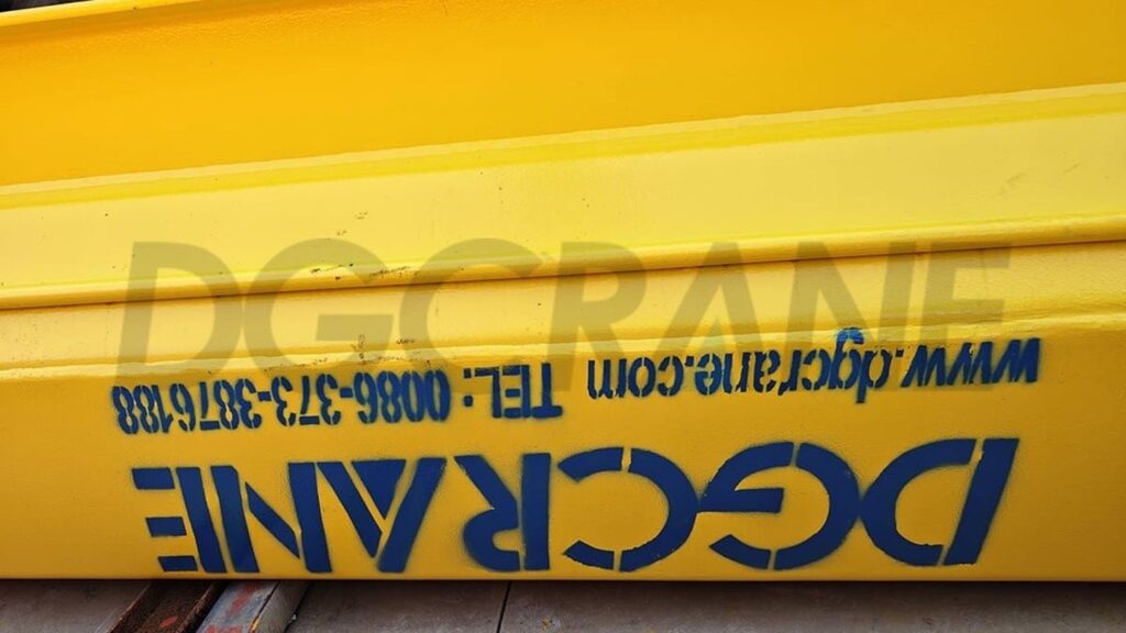 DGCrane supplies 5t single girder overhead cranes to Romania DGCrane supplies 5t single girder overhead cranes to Romania