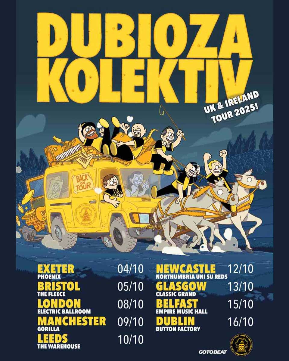 Dubioza Kolektiv / Eclectic Bosnian Rockers Excited For UK Tour