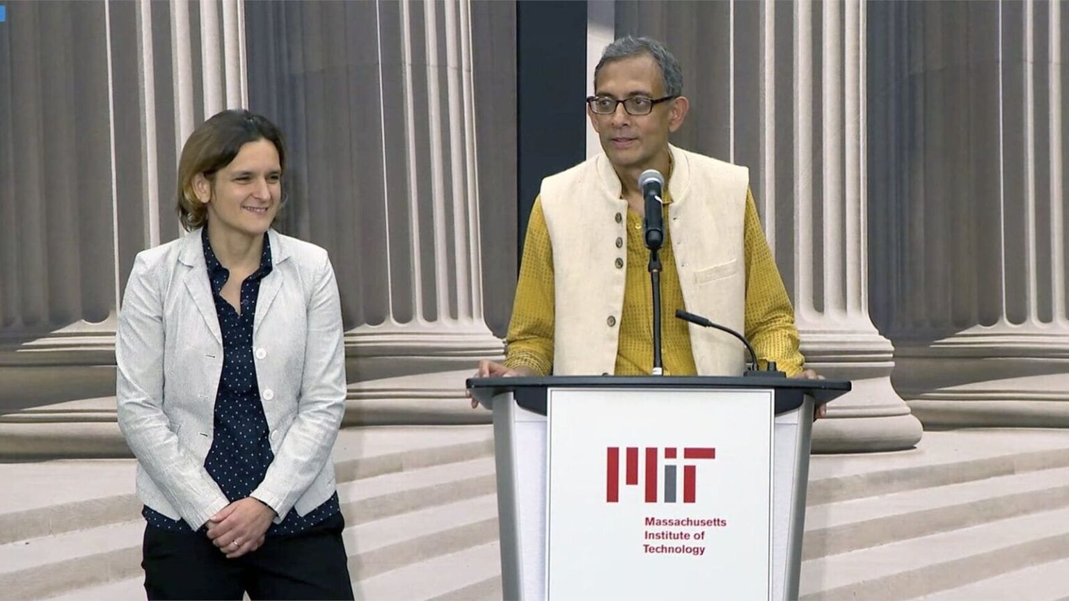Nobel laureates Esther Duflo and Abhijit Banerjee will join the University of Zurich to establish a development economics centre, starting in July next year.  (Photo: X)
