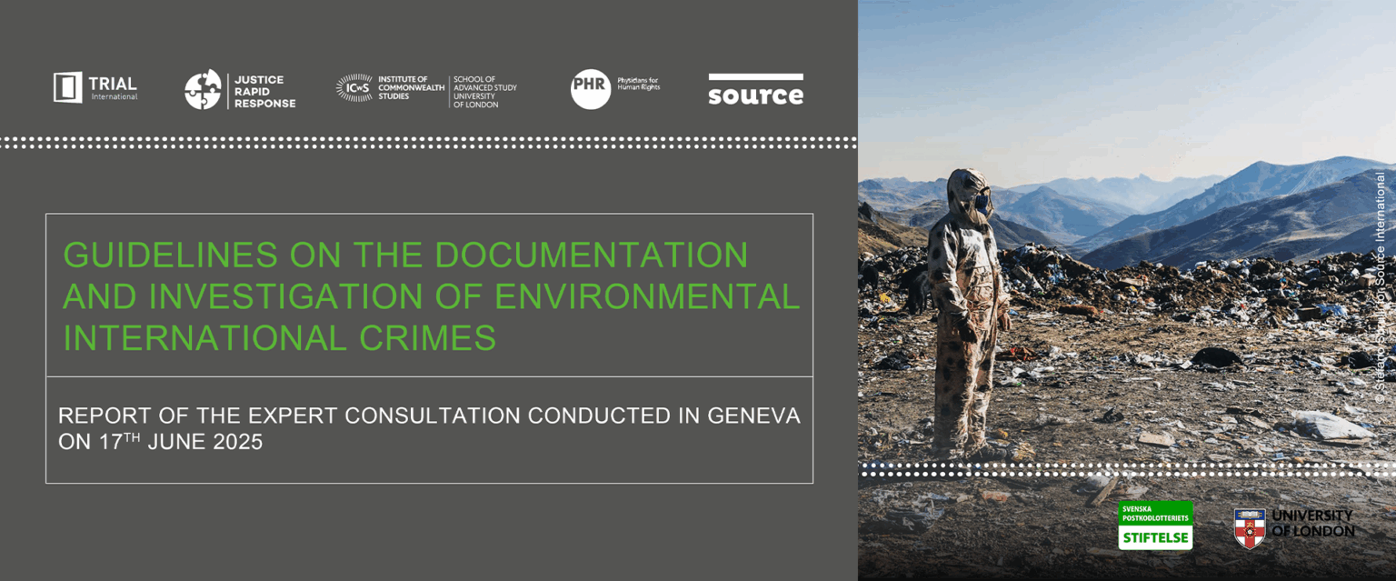A Blind Spot in International Justice: The Overlooked Environmental Harm
