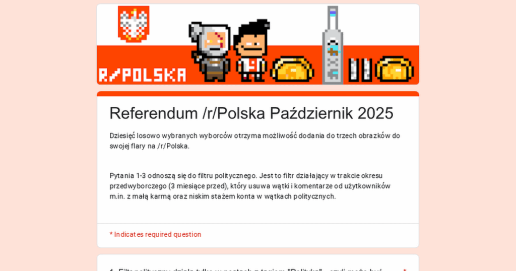 The eighth referendum on changes to the regulations /r /Poland. The eighth referendum on changes to the regulations /r /Poland.