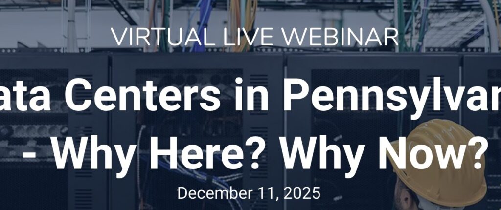 PA Environment Digest Blog: Penn State Extension Hosts Dec. 11 Webinar: A.I. Data Centers In Pennsylvania