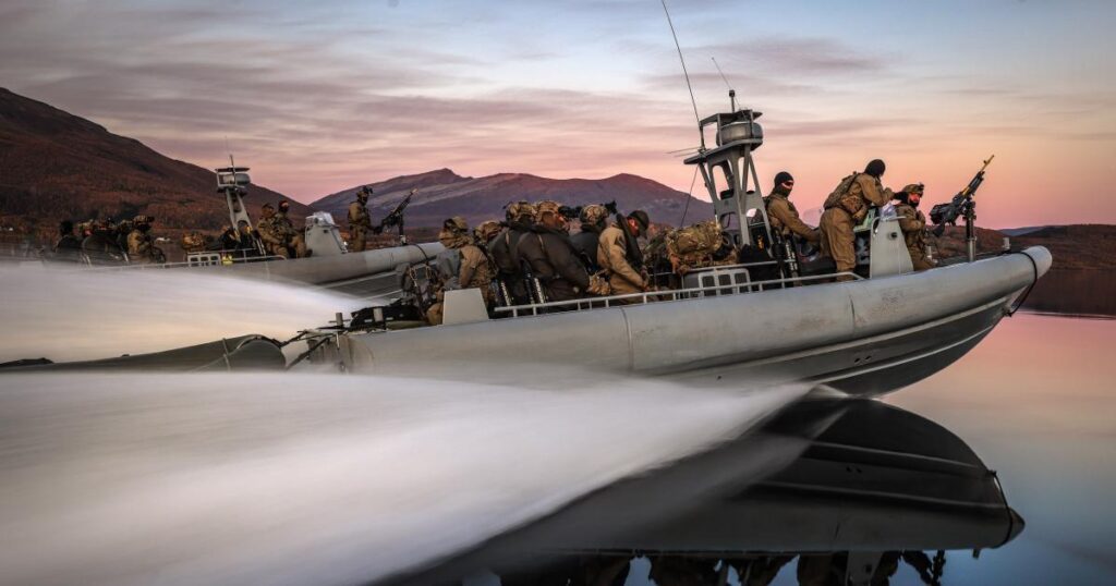 British Royal Marines and Norwegian Coastal Rangers Exercised in the High North