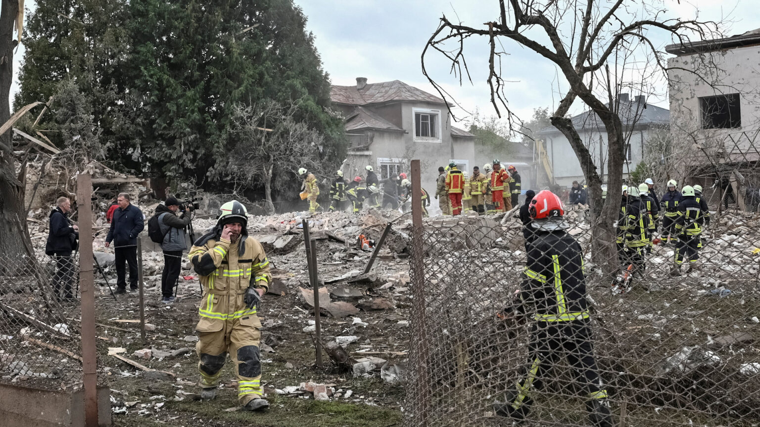 Zelenskyy criticized global leaders after at least five people were killed overnight in Russian drone and missile strikes against Ukraine.