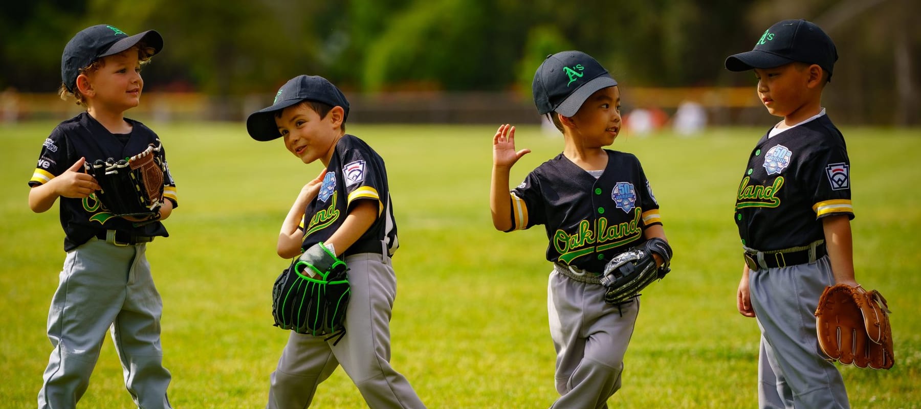 Local League Kids Having Fun