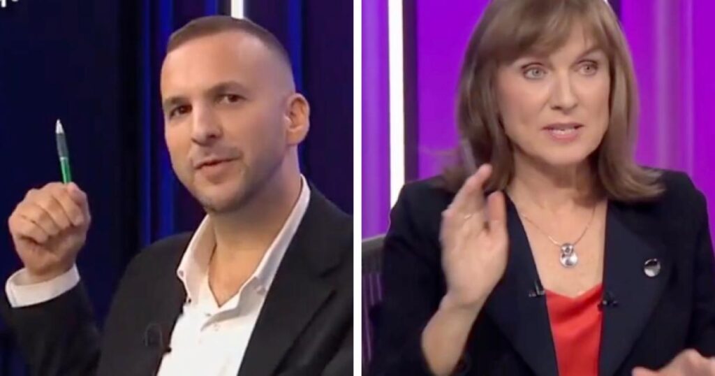 Question Time: Fiona Bruce shuts down Zack Polanski over Reform Russia links
