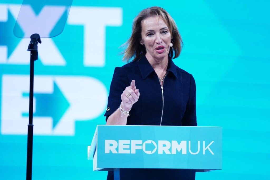 Reform’s Sarah Pochin: Adverts full of black people ‘drive me mad’