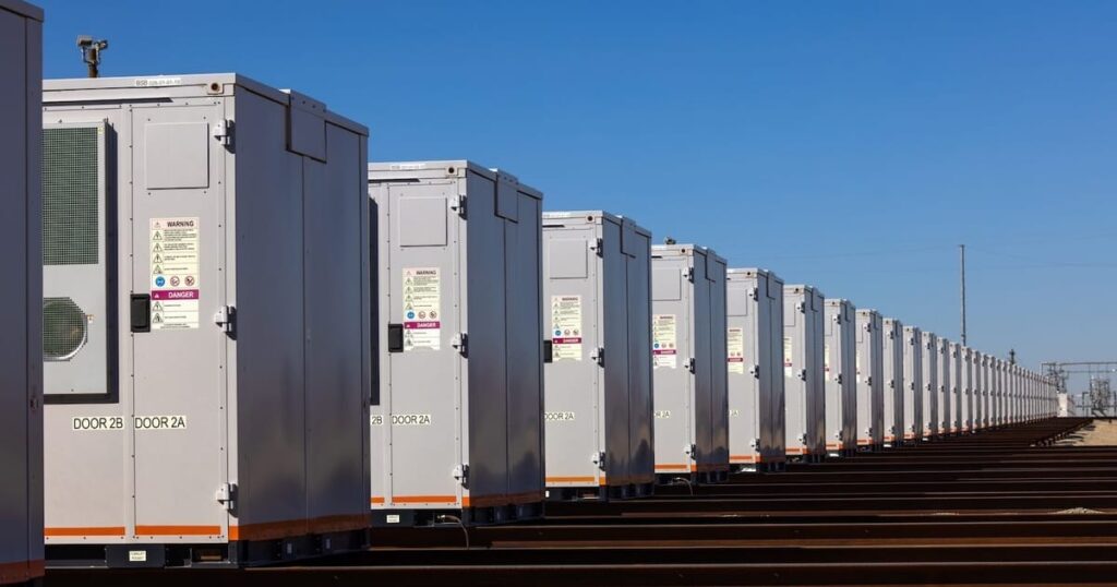 California has a new law to prevent big grid battery…