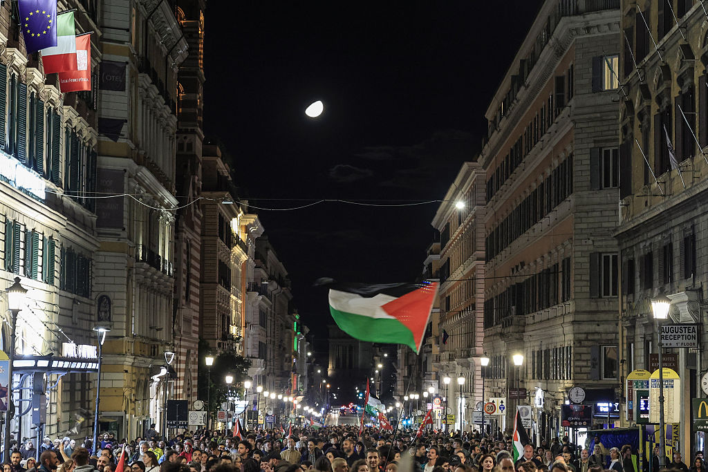 Italy’s unions call for general strike over Gaza flotilla