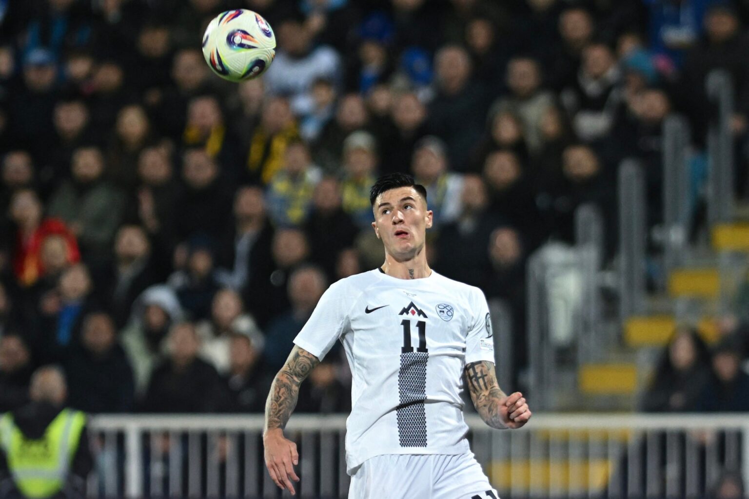 Benjamin Sesko features for Slovenia in 0-0 draw against Kosovo Benjamin Sesko features for Slovenia in 0-0 draw against Kosovo