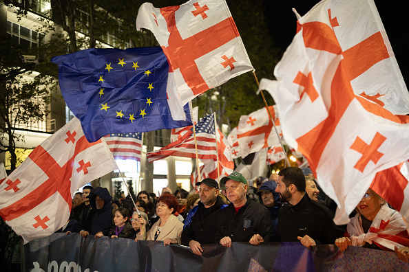 Georgia's ruling party seeks to ban main opposition forces
