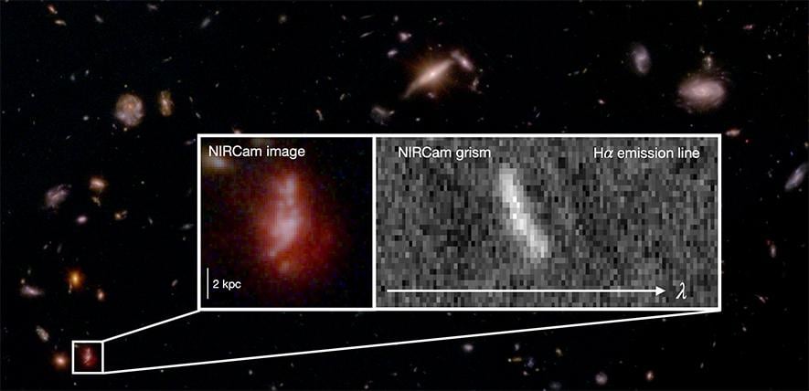 Astronomers using the James Webb Space Telescope have captured the most detailed look yet at how galaxies formed just a few hundred million years after the Big Bang – and found they were far more chaotic and messy than those we see today.