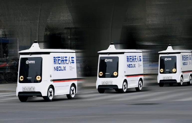 Our future of robots replacing human workers is bearing down on us fast. Another sign? - Chinese firm Neolix will sell Level-4 self-driving logistics vans for $22,000.