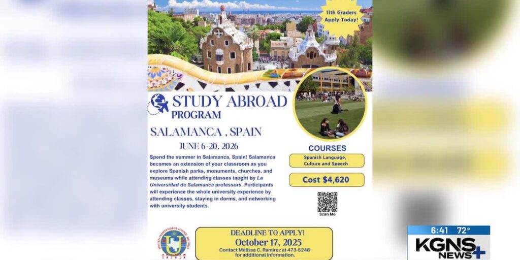 UISD offering students Summer study abroad opportunity in Spain