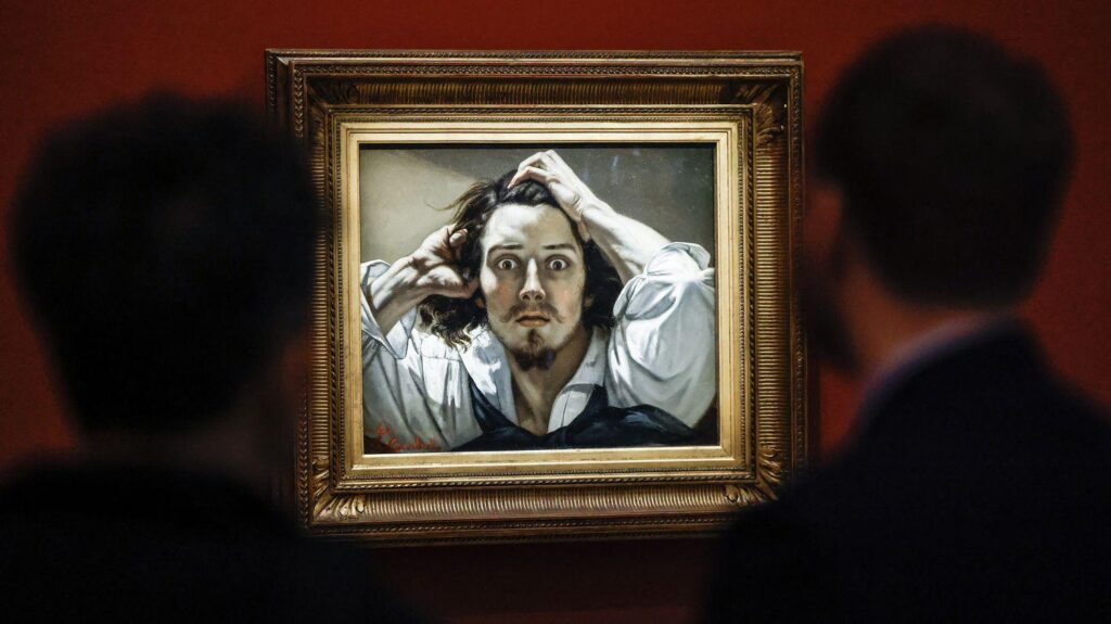 “Le Désespéré” by Gustave Courbet, an ignored national treasure that now belongs to Qatar