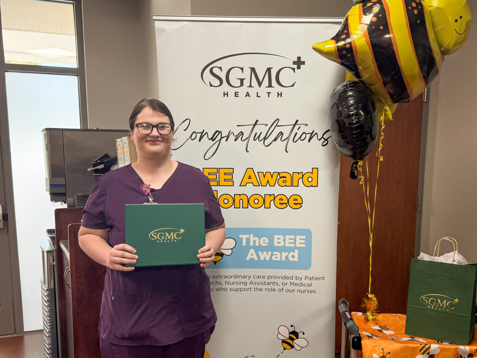 SGMC Health Honors Edwards with BEE Award