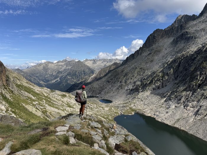 Descent from Col de Mulleres 