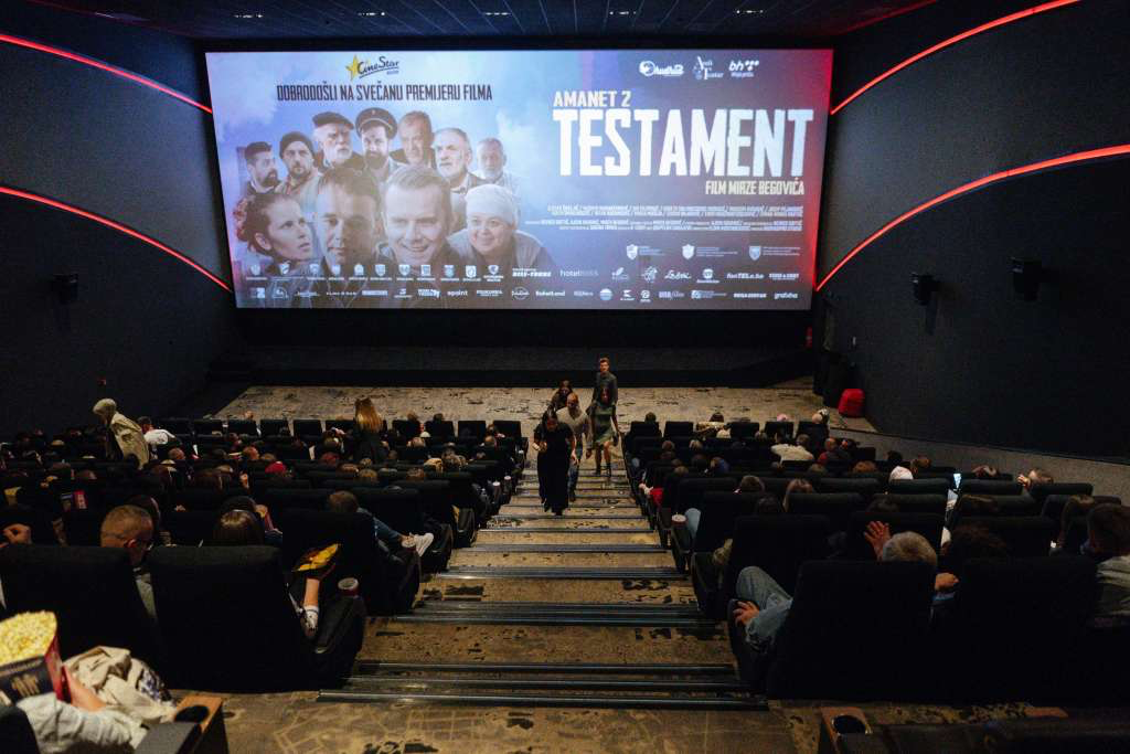 More than 50 Thousand Viewers in Cinemas across Bosnia and Europe watched "Testament"