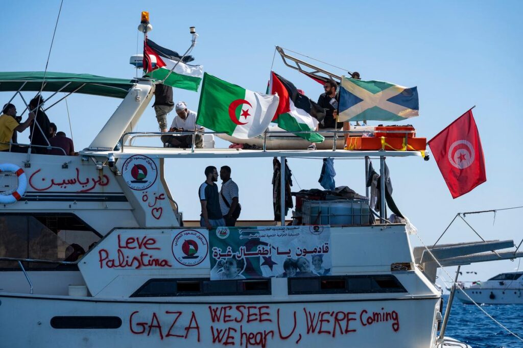 Gaza: The humanitarian flotilla approaches the ribs despite "intimidation" of the Israeli army and calls to stop