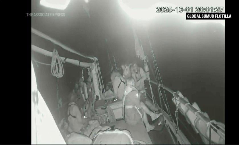 Bulgarian, part of the Gaza Humanitarian Fleet, is among the detainees of Israel