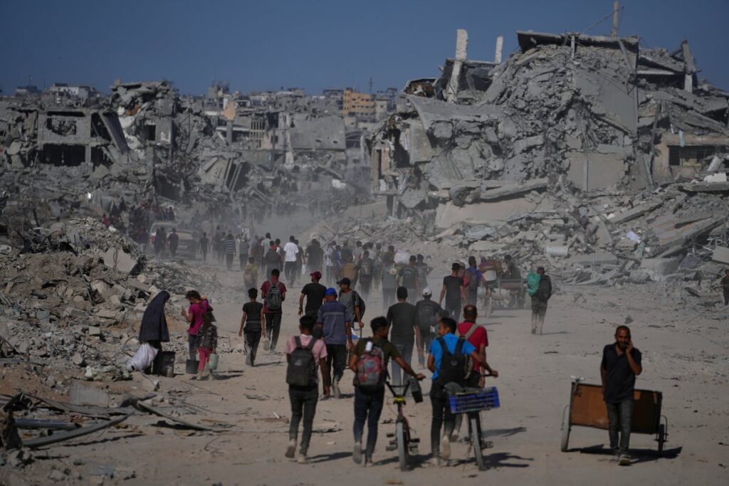 Poisened water and shattered grid: Gaza left in environmental freefall after war, report says