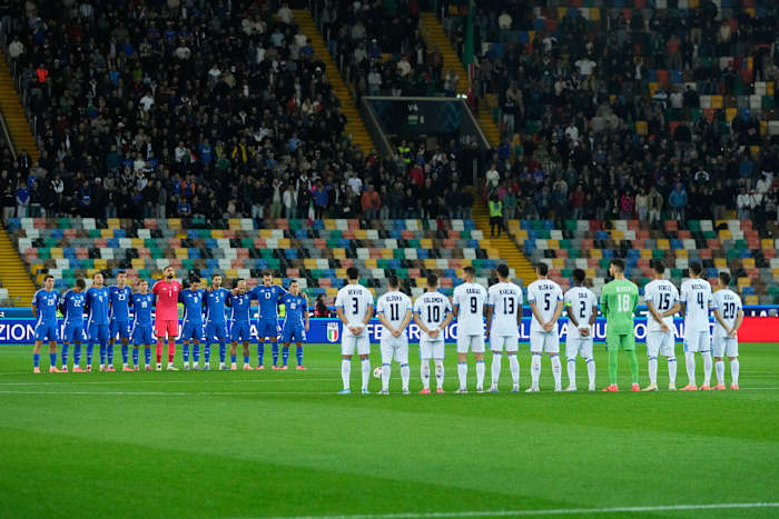 Snipers on stadium roof amid heavy security for Italy's win over Israel in World Cup qualifying