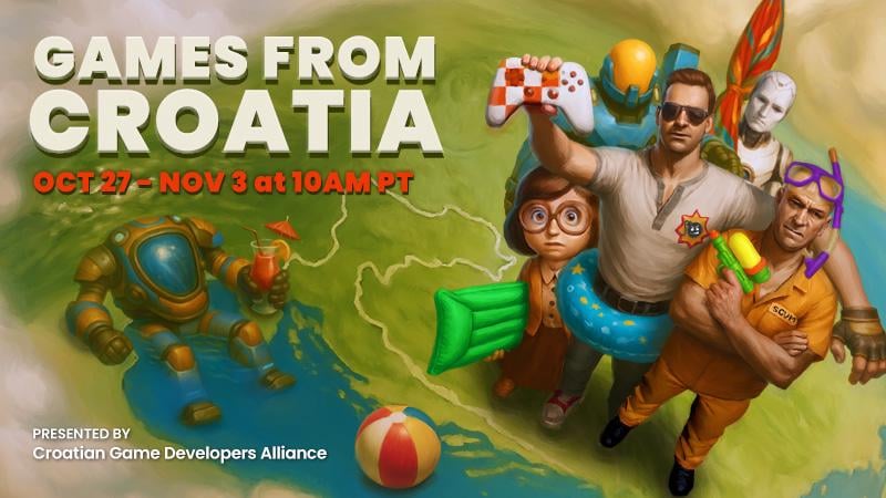 'Games from Croatia' action on Steam